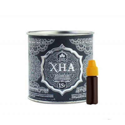 Хна Grand Henna для бровей, графит 15 г