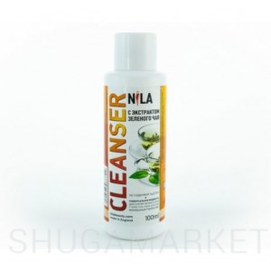  Nila Cleanser, средство для снятия липкого слоя Зелёный чай, 100 мл 