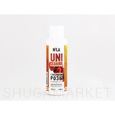 Nila Cleanser, средство для снятия липкого слоя  Роза, 100 мл