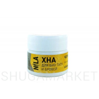 Nila хна для биотату и бровей черная, 10 г