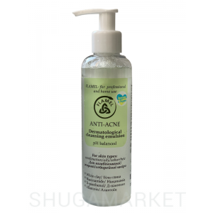 Дерматологическая очищающая эмульсия anti-acne FLAMEL, 200 мл