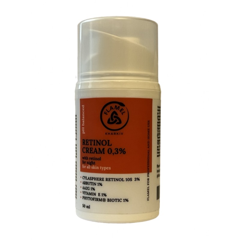 Крем ночной Retinol Cream 0,3% FLAMEL, 50 ml