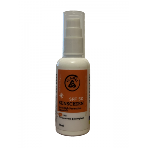 Увлажняющая солнцезащитная эмульсия для лица SUNSCREEN SPF50+ FLAMEL, 50 мл