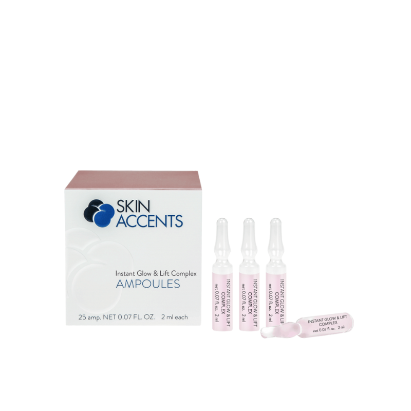 Концентрат лифтинг кожи и сияние Instant Glow & Lift Complex ТМ Inspira, 2 мл