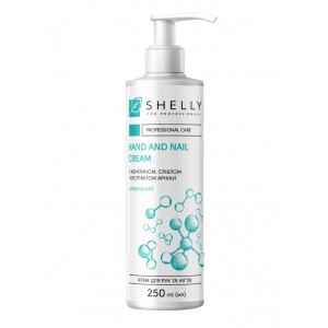 Shelly крем для рук и ногтей с кератином, серебром и экстрактом арники Shelly, 250 мл