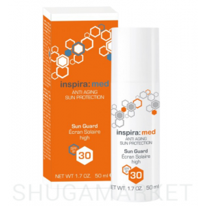 Сонцезахисний anti-age крем-емульсія SPF 30, Inspira Med, 50 мл