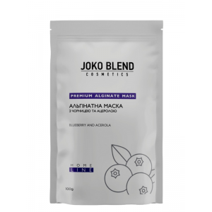 Альгинатная антивозрастная маска с черникой и ацеролой Joko Blend, 100 г