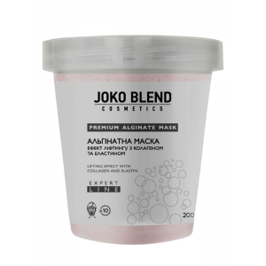 Альгинатная маска эффект лифтинга с коллагеном и эластином Joko Blend, 200 г
