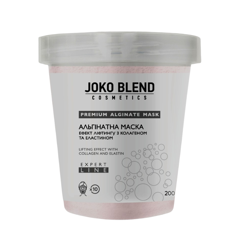 Альгинатная маска эффект лифтинга с коллагеном и эластином Joko Blend, 200 г