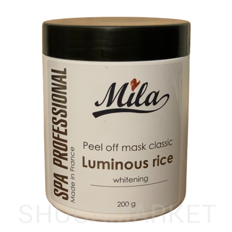 Маска альгинатная осветляющая Белый Рис MILA, 200 г