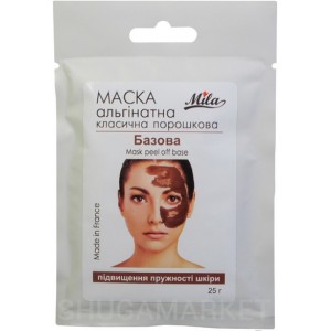 Маска альгинатная для повышения упругости кожи Базовая MILA, 25 г