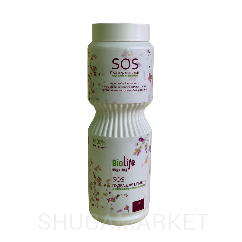 SOS пудра BioLife для депиляции, 300 г