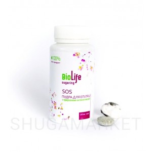 SOS пудра BioLife для депиляции, 100 г
