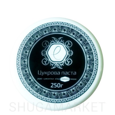 Enova Сахарная паста black средняя (с ароматом шоколада), 250 г