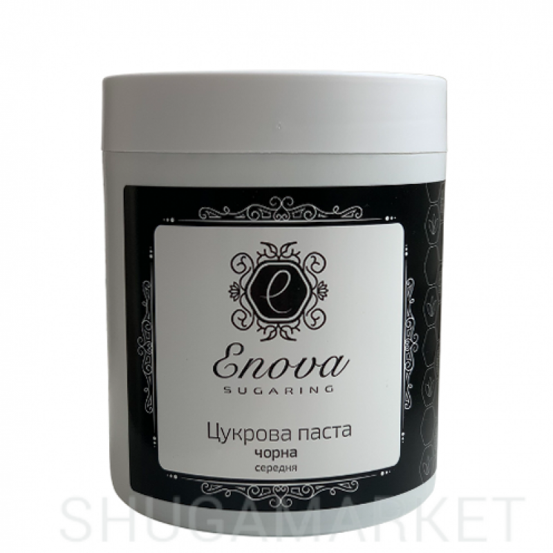 Сахарная паста ENOVA BLACK средняя (с ароматом шоколада), 700 г