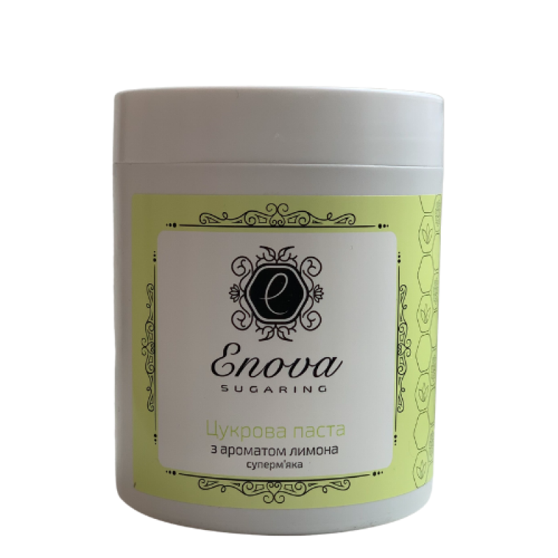 Сахарная паста Enova супермягкая (желтая с ароматом лимона), 700 г