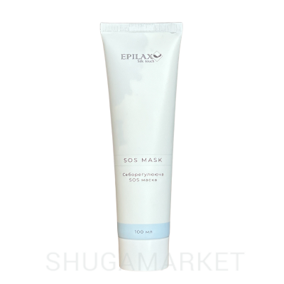 Себорегулирующая SOS маска ТМ Epilax silk touch 100 мл