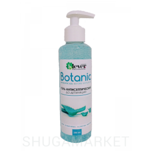 Гель до депиляции очищающий антисептический Botanic ТМ Klever, 250 мл
