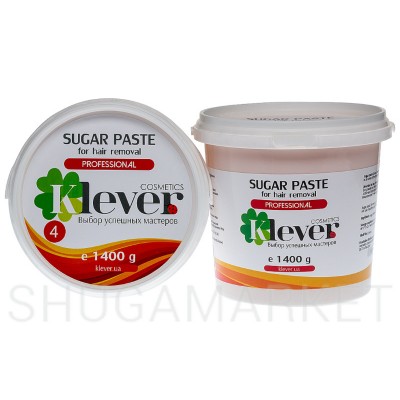 Шугарінг Klever cosmetics №4 Normal, 1400 г