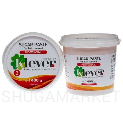 Шугаринг Klever cosmetics №3 Soft, 1400 г