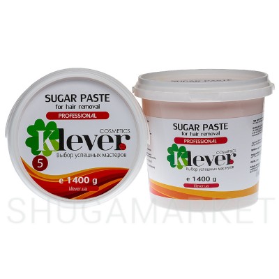 Шугаринг Klever cosmetics №5 Strong, 1400 г