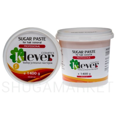 Шугарінг Klever cosmetics №1 Super light, 1400 г