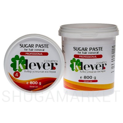 Шугаринг Klever cosmetics №4 Normal, 800 г