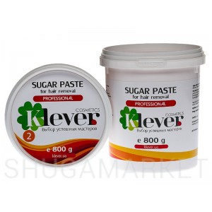 Цукрова паста Klever cosmetics №2 Light (легка), 800 г