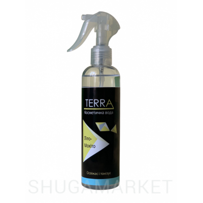Косметическая вода «Лето-мохито» ТМ TERRA, 250 мл