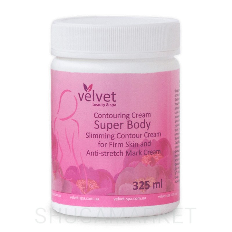 Массажный крем-скульптор SUPER BODY Velvet, 325 мл