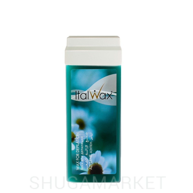 Воск в кассете ItalWax с азуленом, 100 г