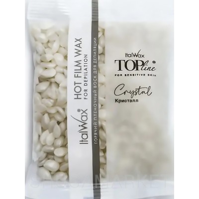 ItalWax Пленочный воск для депиляции TOP Line Кристал в гранулах, 100 г