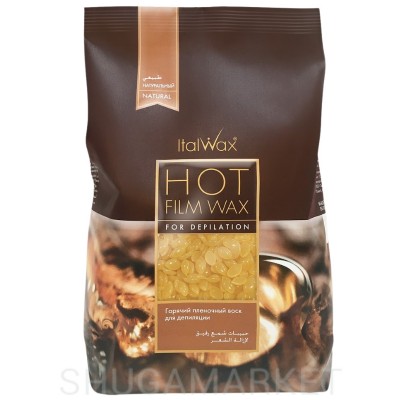ItalWax Горячий воск для депиляции Натуральный, в гранулах, 1000 г