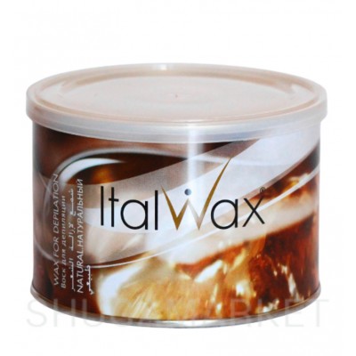 Тёплый воск для депиляции ItalWax натуральный, 400 г