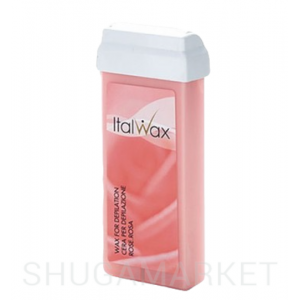 Воск в кассете ItalWax Роза, 100 г