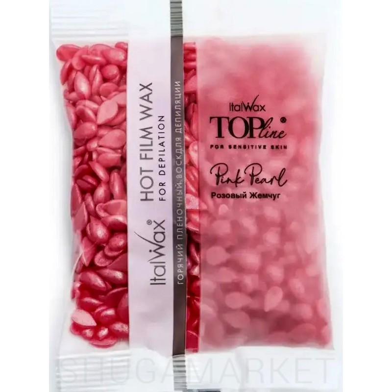 Гранулированный воск премиум-класса Top Formula ItalWax Розовый жемчуг, 100 г