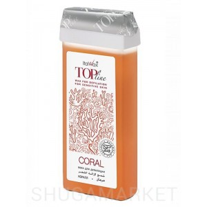 Воск в картридже Italwax Top Formula Корал, 100 г