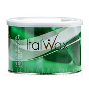 Тёплый воск для депиляции ItalWax с Алое Вера, 400 мл